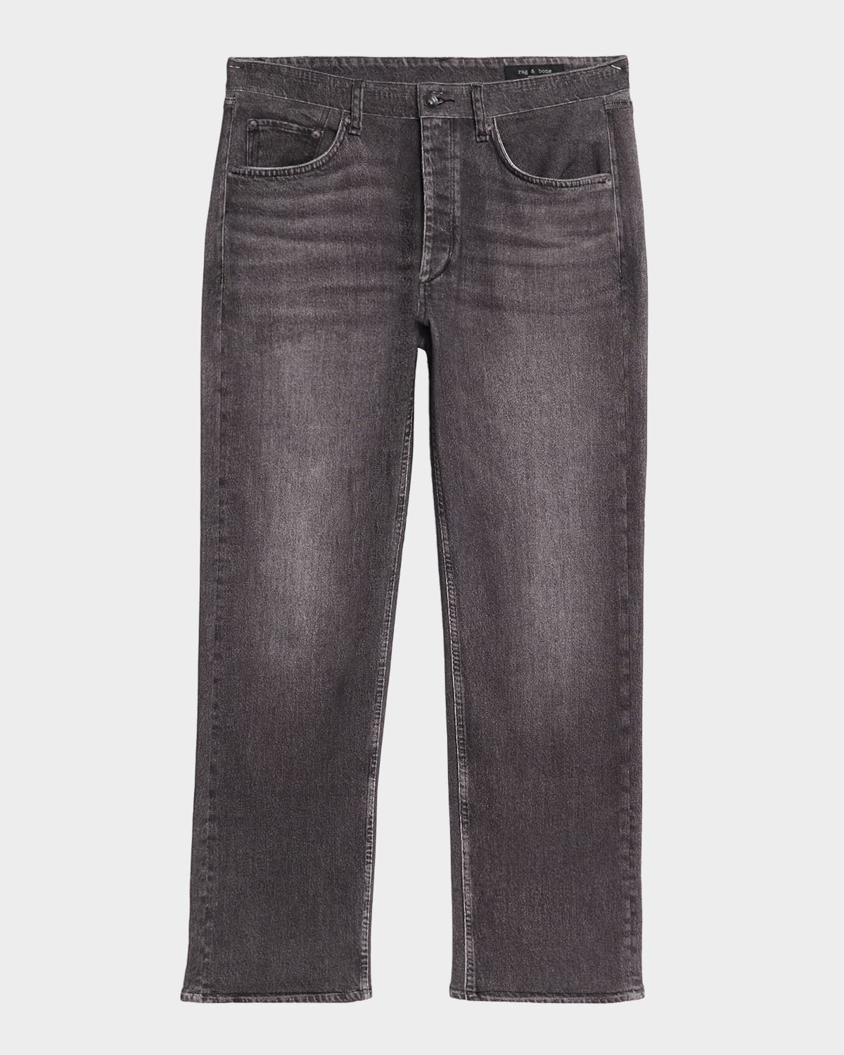 Rag & Bone Men's Fit 4 Miramar Denim Effect Five-pocket Pants In Brown