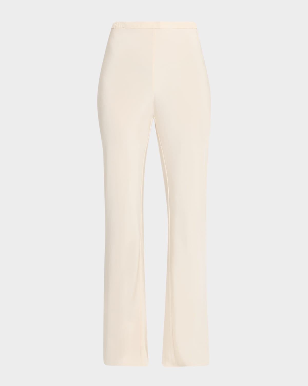 Tse Cashmere Straight-leg Silk Pants In Pink