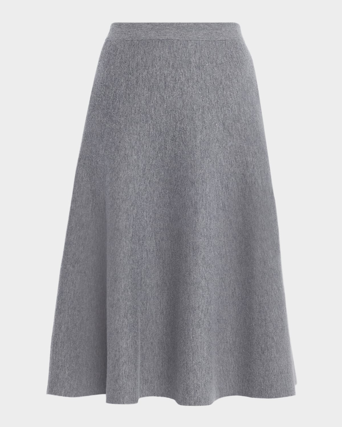 Tse Cashmere A-line Knit Midi Skirt