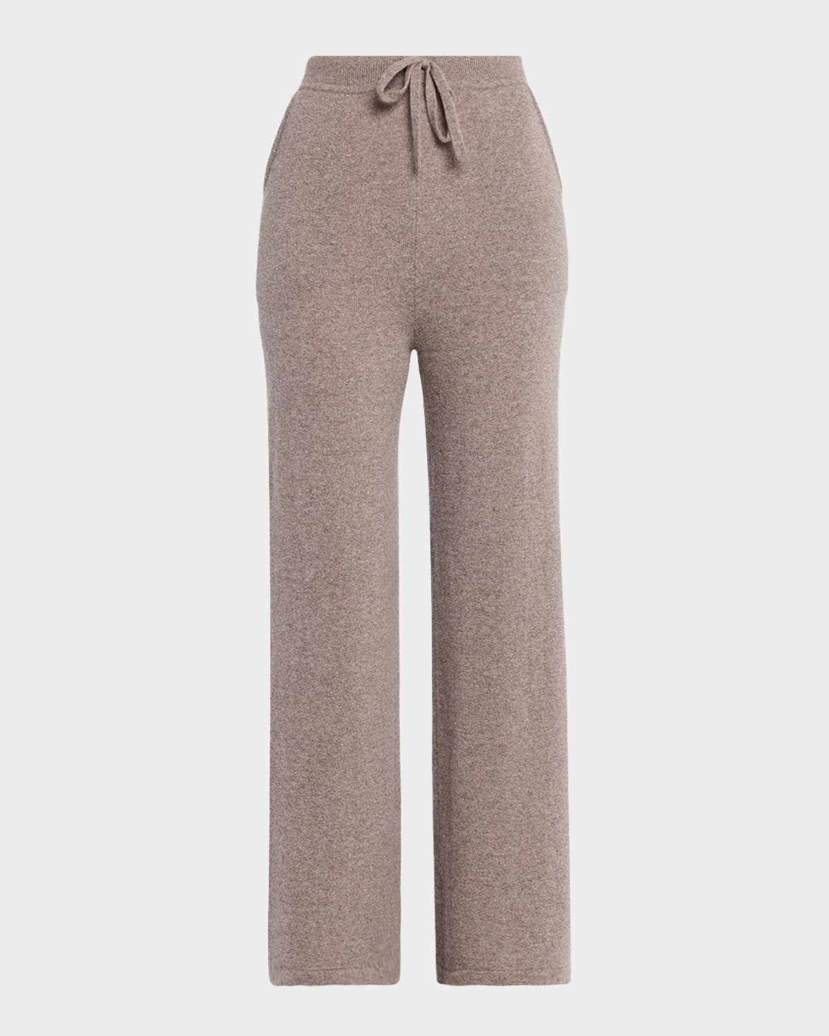 Tse Cashmere Cashmere Straight-leg Pants In Brown