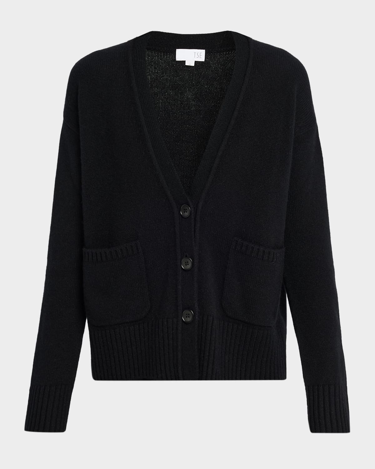 Tse Cashmere Heavy Jersey Cashmere Cardigan In Multi