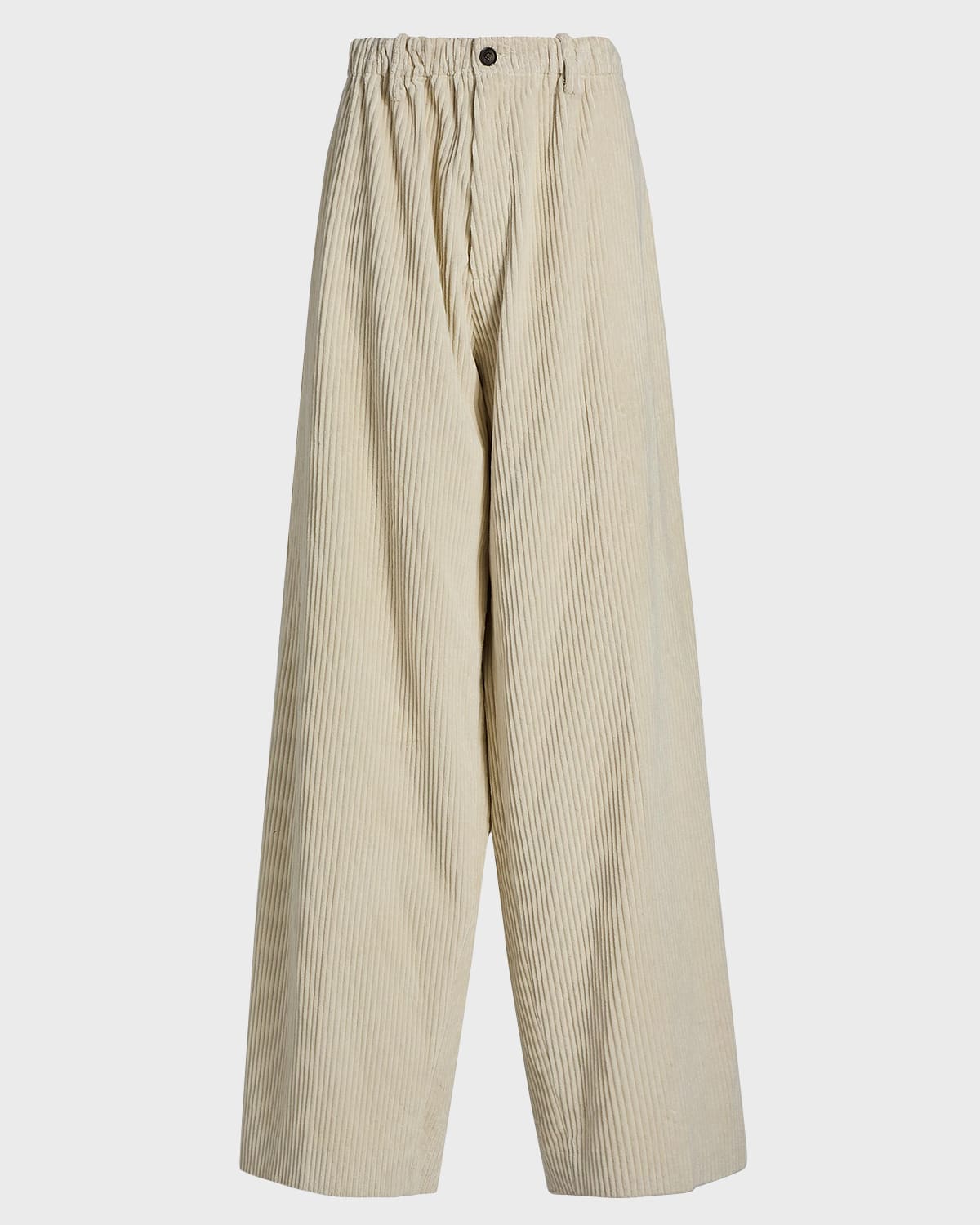 Proenza Schouler Lidie Cordurouy Wide-leg Pants In Neutral