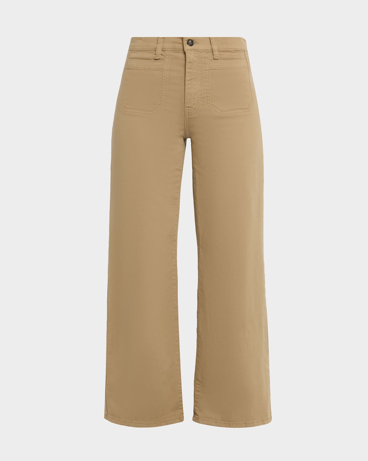 Frame Le Slim Palazzo Pants In Neutral