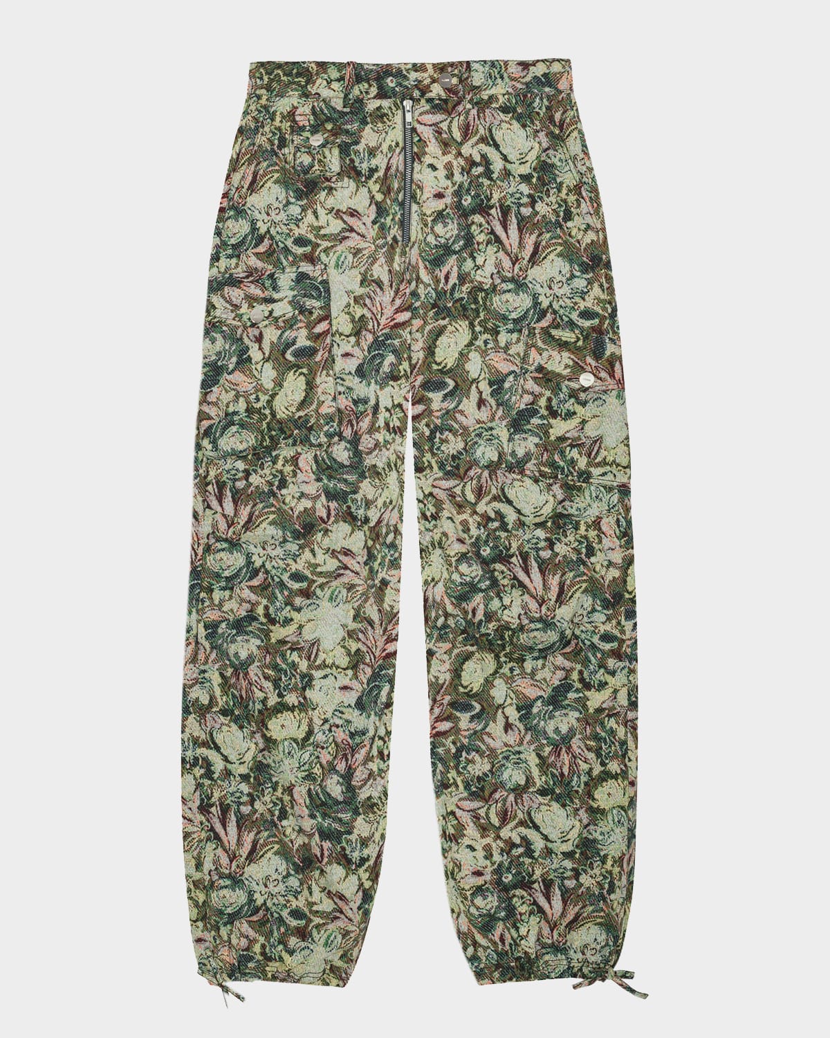 Ganni Tapestry Twill Cargo Pants