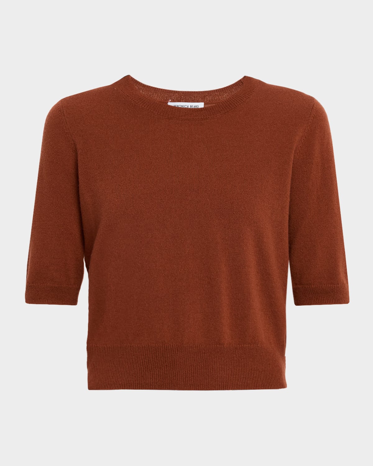 Veronica Beard Shana Cashmere Sweater In Brown