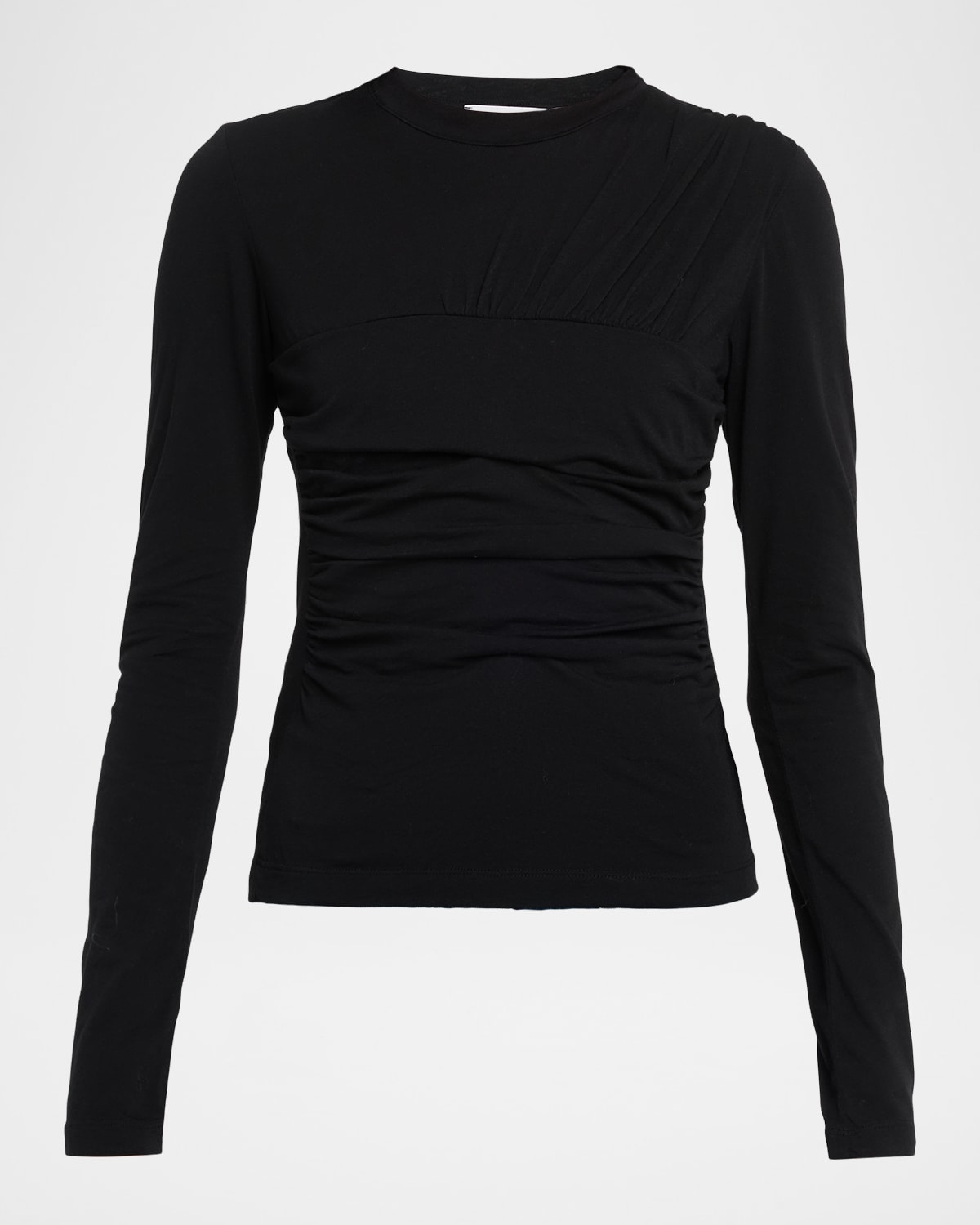 Iro Carole Draped Top In Multi