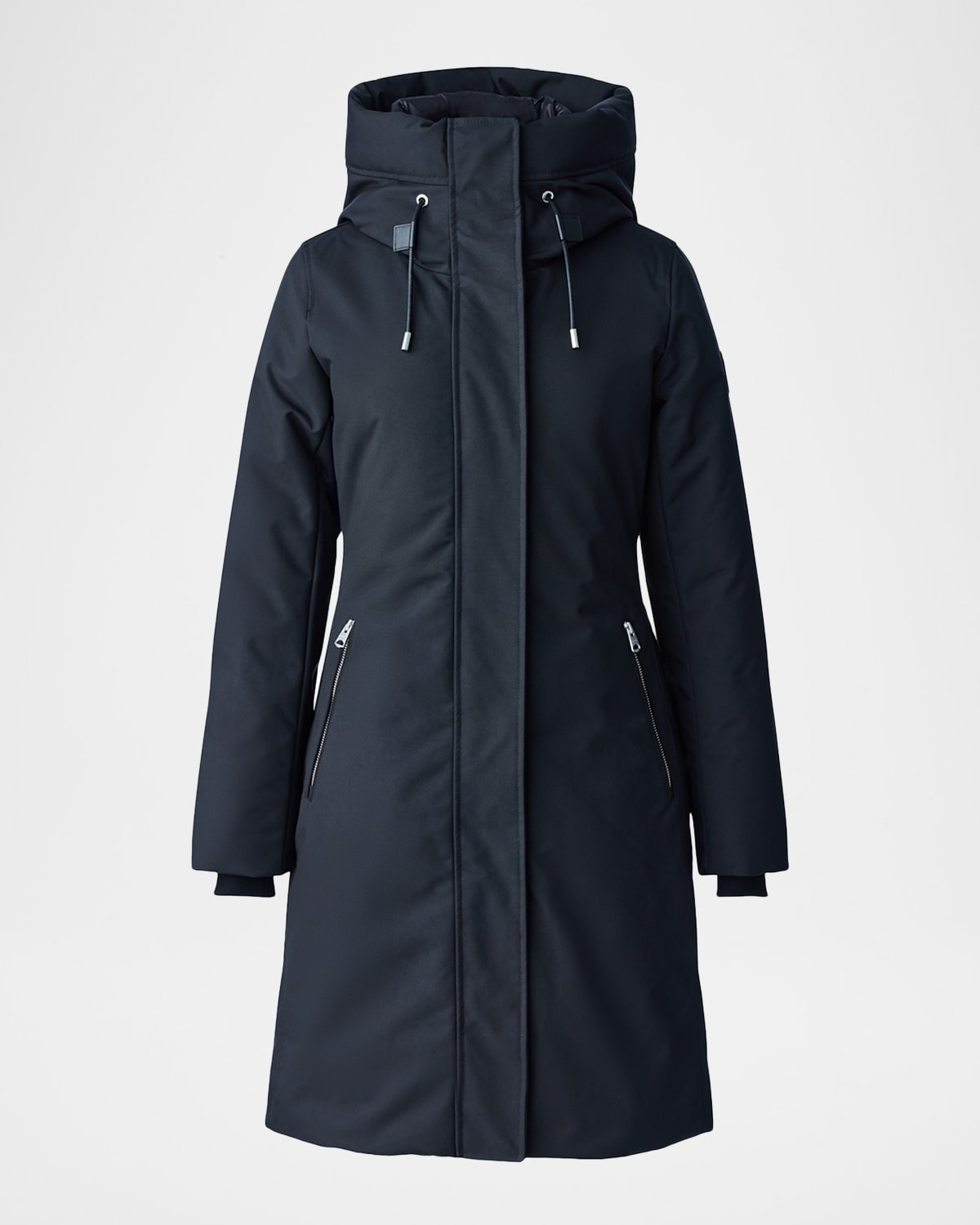 Mackage Shiloh-nfz Down Parka With Detachable Hooded Bib In Blue