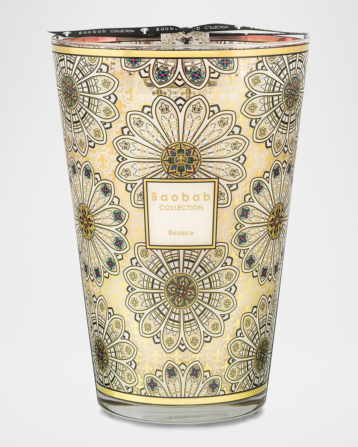 Baobab Collection Rosace 7-wick Max 35 Candle, 10.35 Kg In Gold