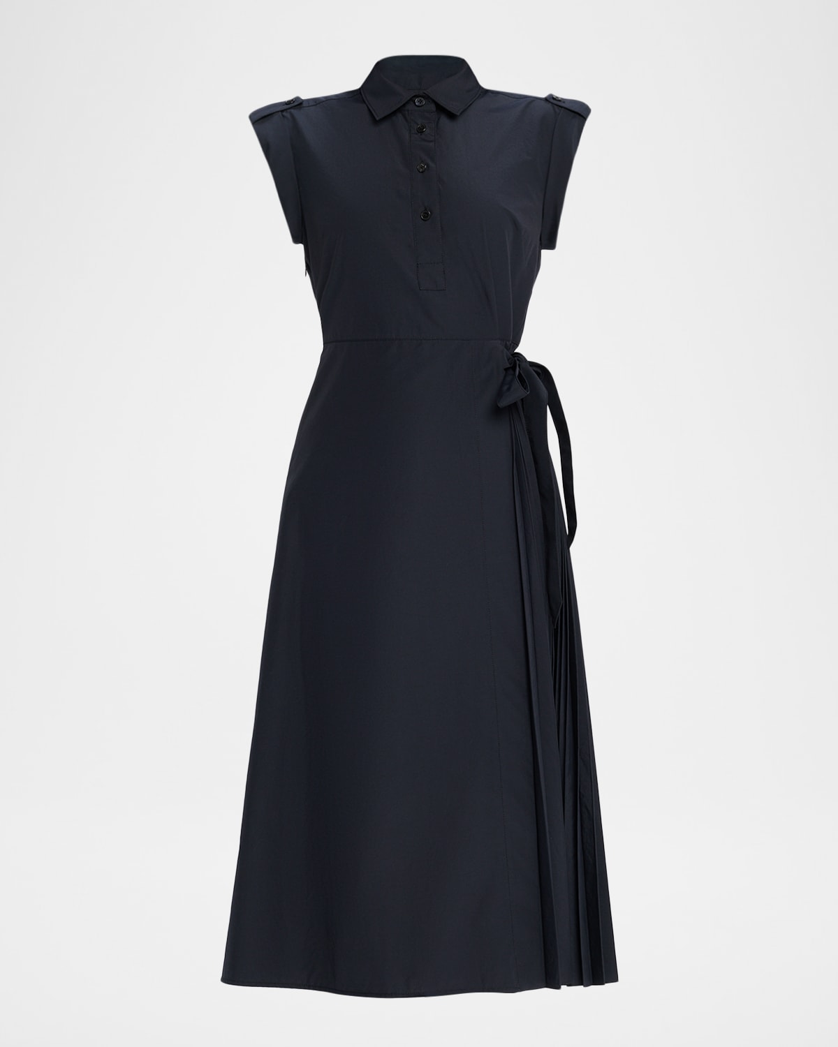 Tanya Taylor Shivonley Shirtdress In Black