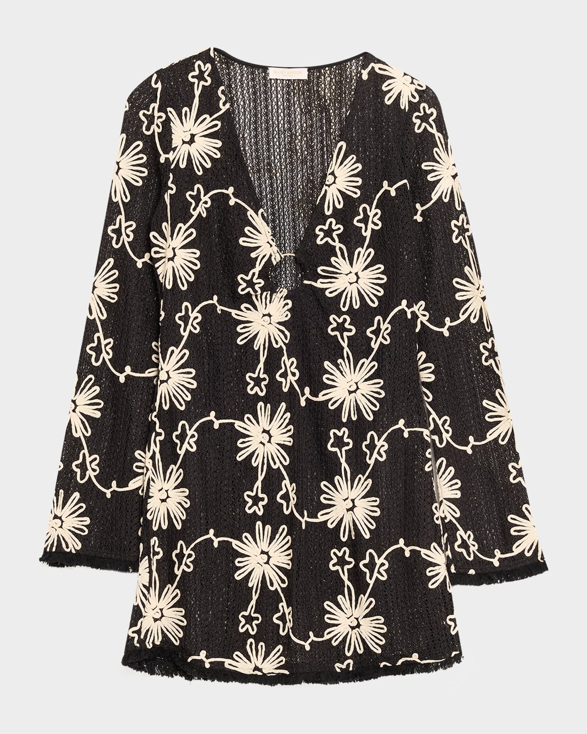 Ramy Brook Cassie Floral Mini Dress Coverup In Multi