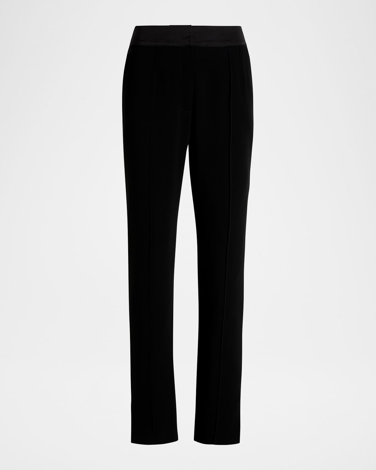 Cinq À Sept Finn Straight Leg Pants In Black