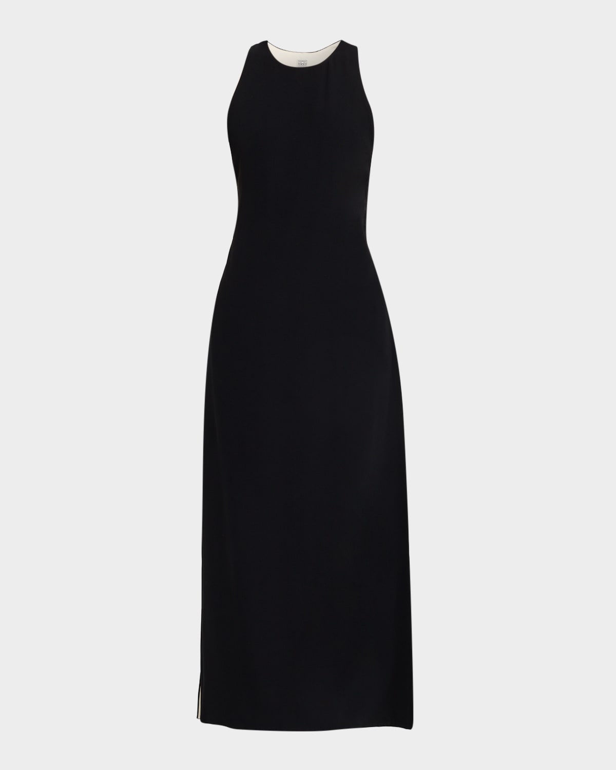 Totême Racerback Maxi Dress In Black