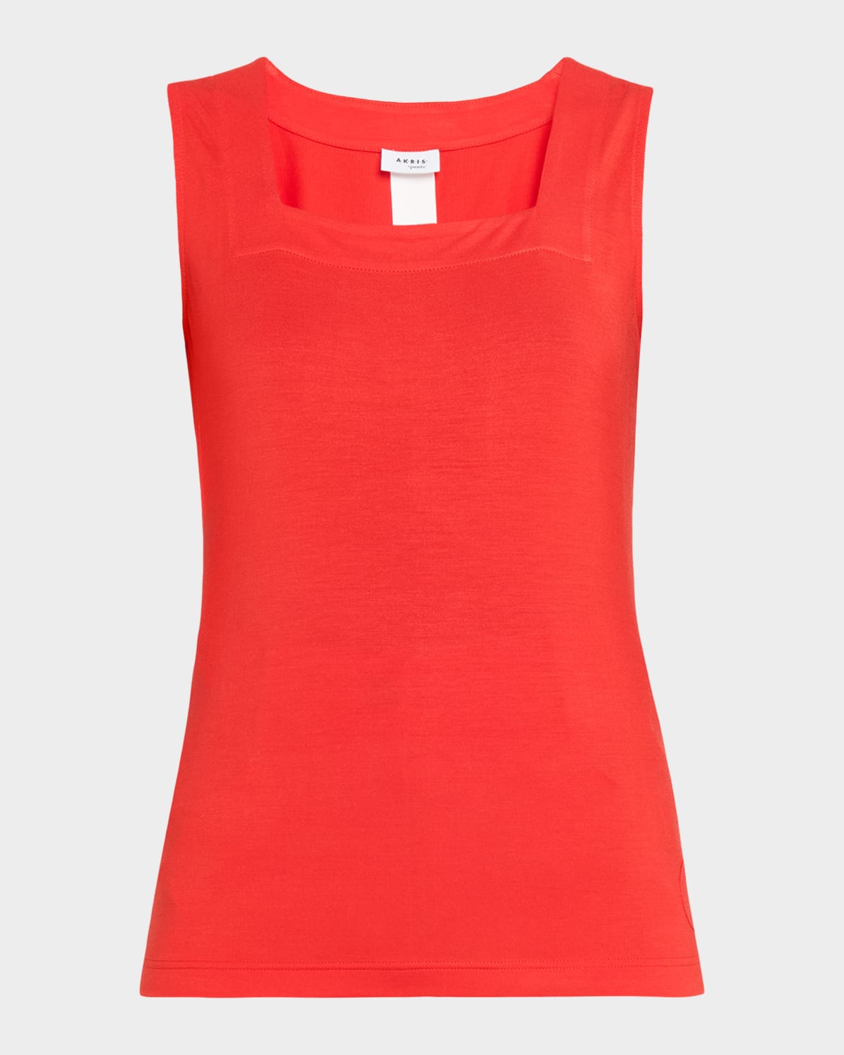 Akris punto Square-Neck Sleeveless Top