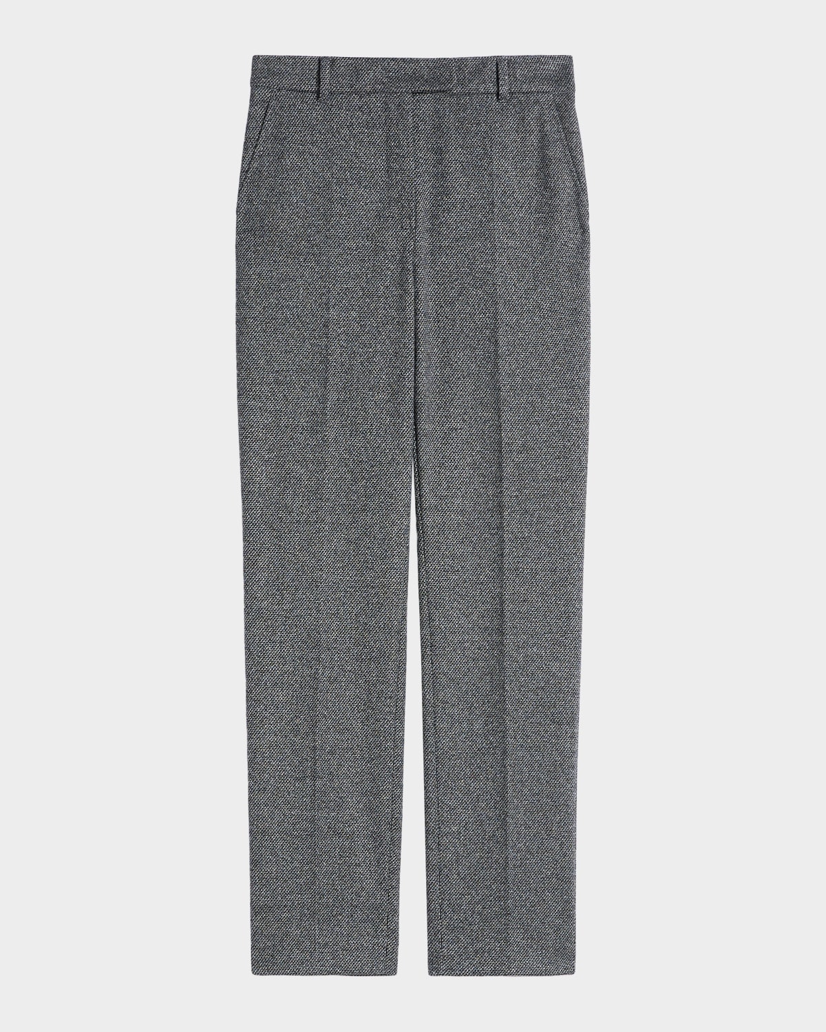 Max Mara Negus Cropped Jersey Cigarette Trousers In Multi