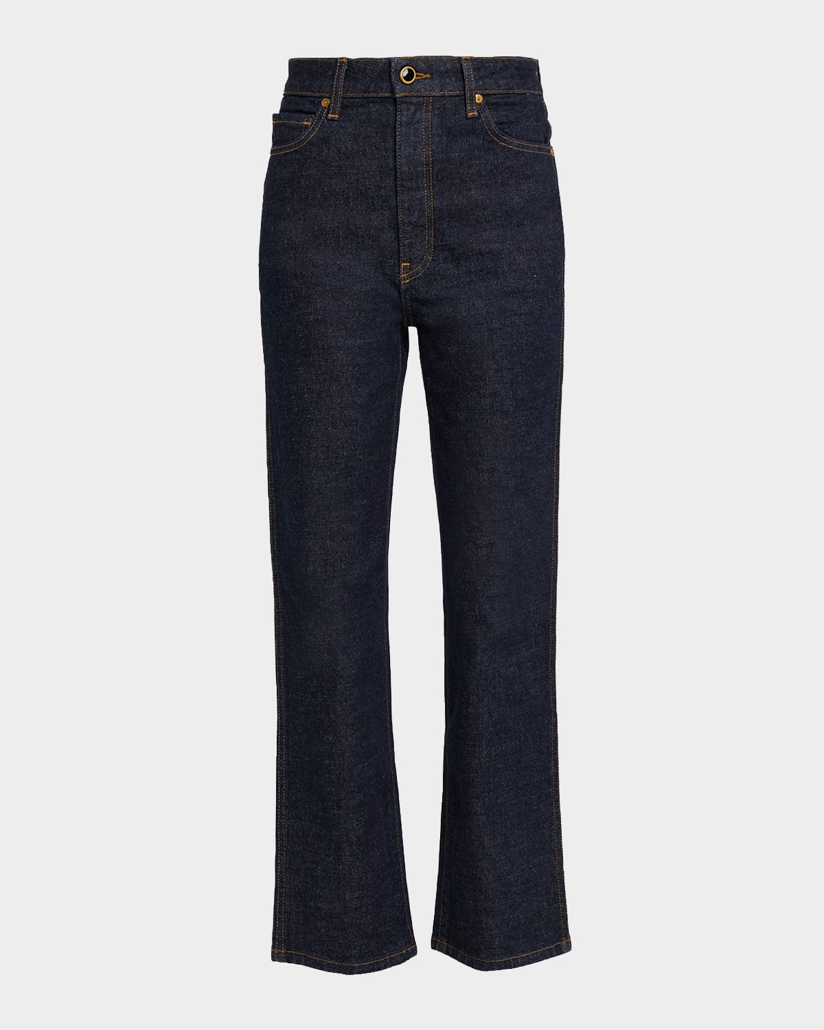 Khaite Abigail Straight-leg Ankle Jeans