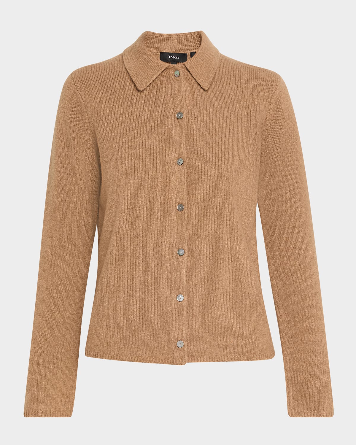Theory Cashmere Button-front Shirt