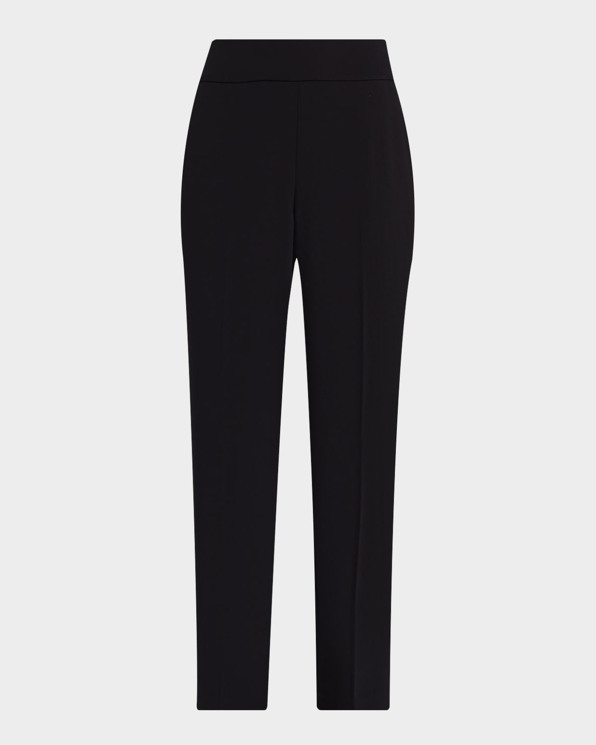 Elie Tahari The Bayla Straight-leg Ankle Pants In Black