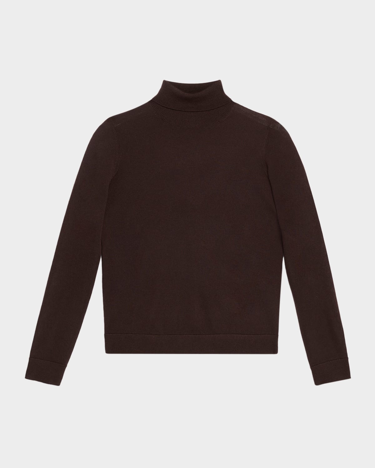 Co Fine Cashmere Slim Turtleneck Sweater In Brown