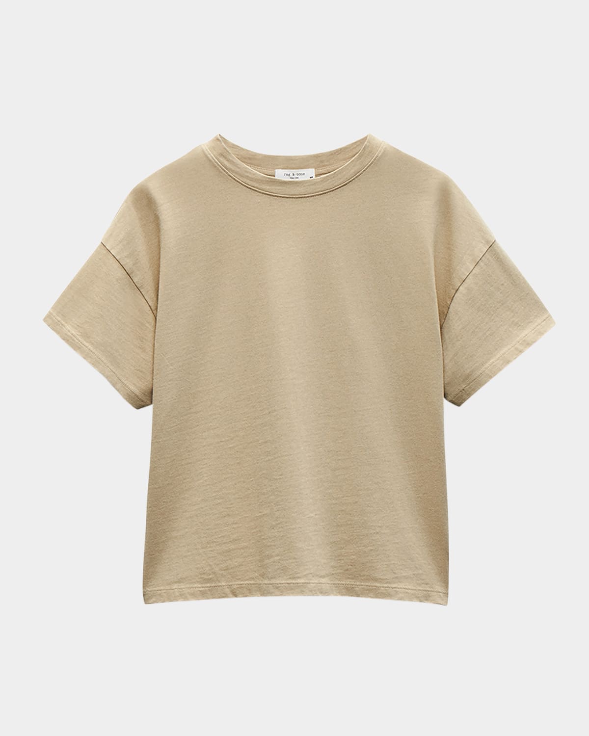 Rag & Bone Kelly Boxy Crewneck Tee In Multi