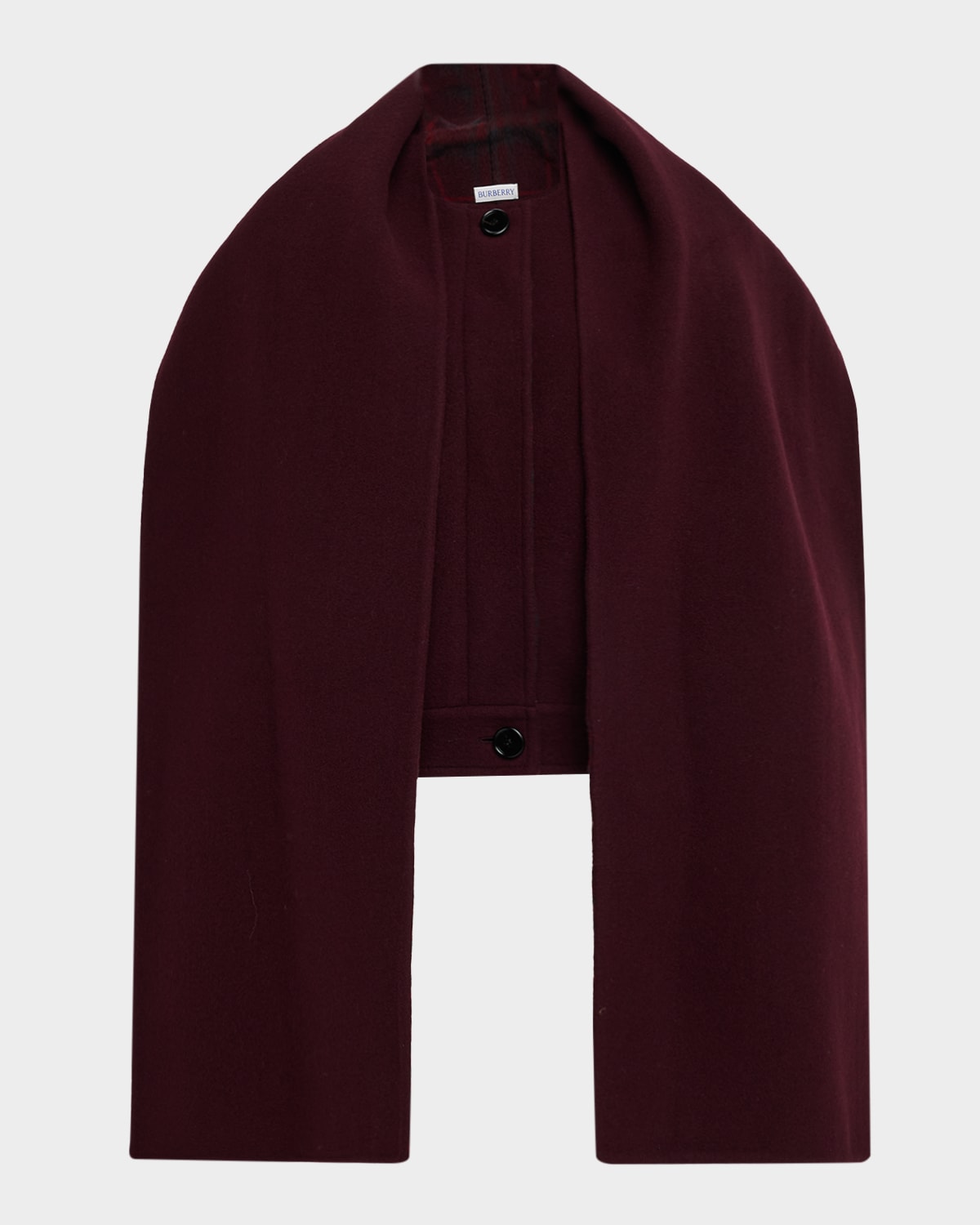Burberry Oldbrook Single-Breasted Scarf Jacket