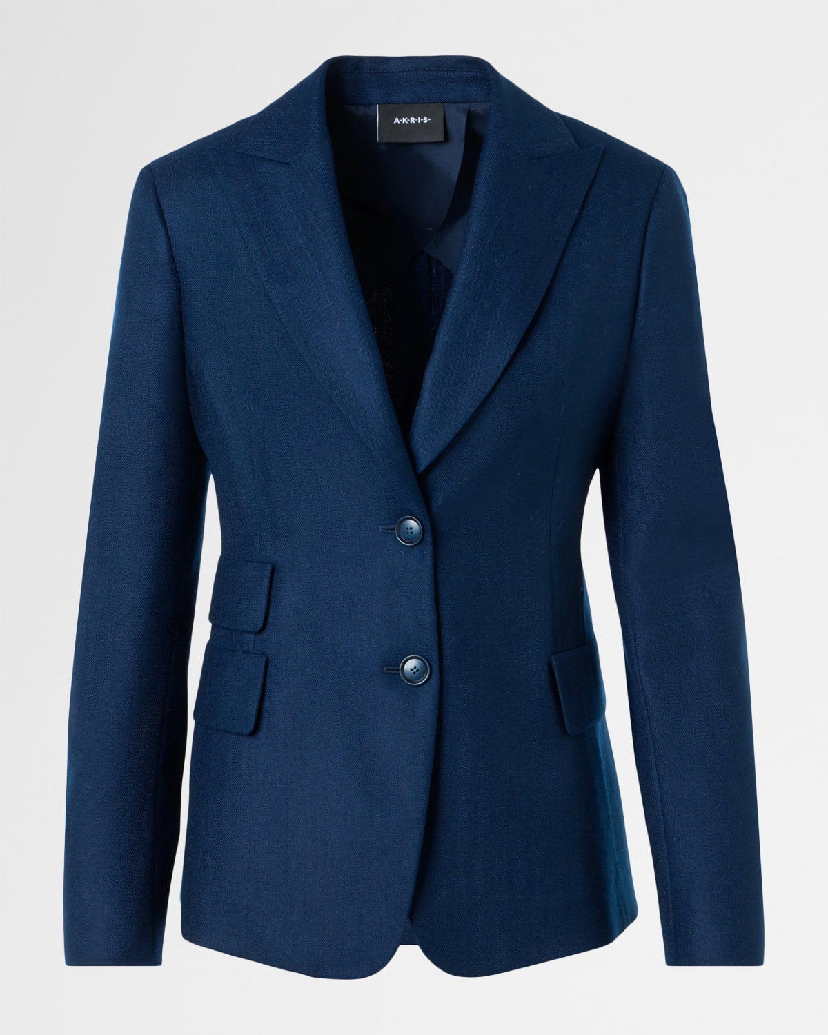 Akris Hans Cashmere Single-Breasted Jacket