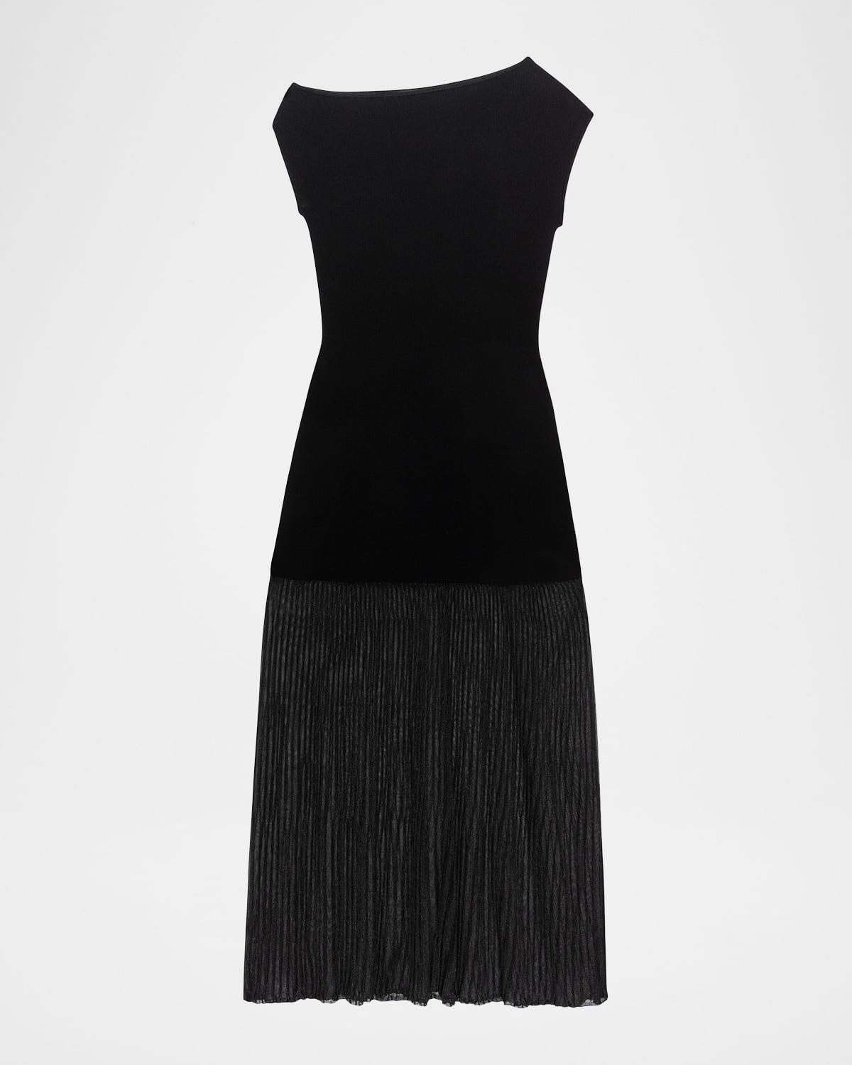 Rails Vinka One-shoulder Knit Midi Dress In Black