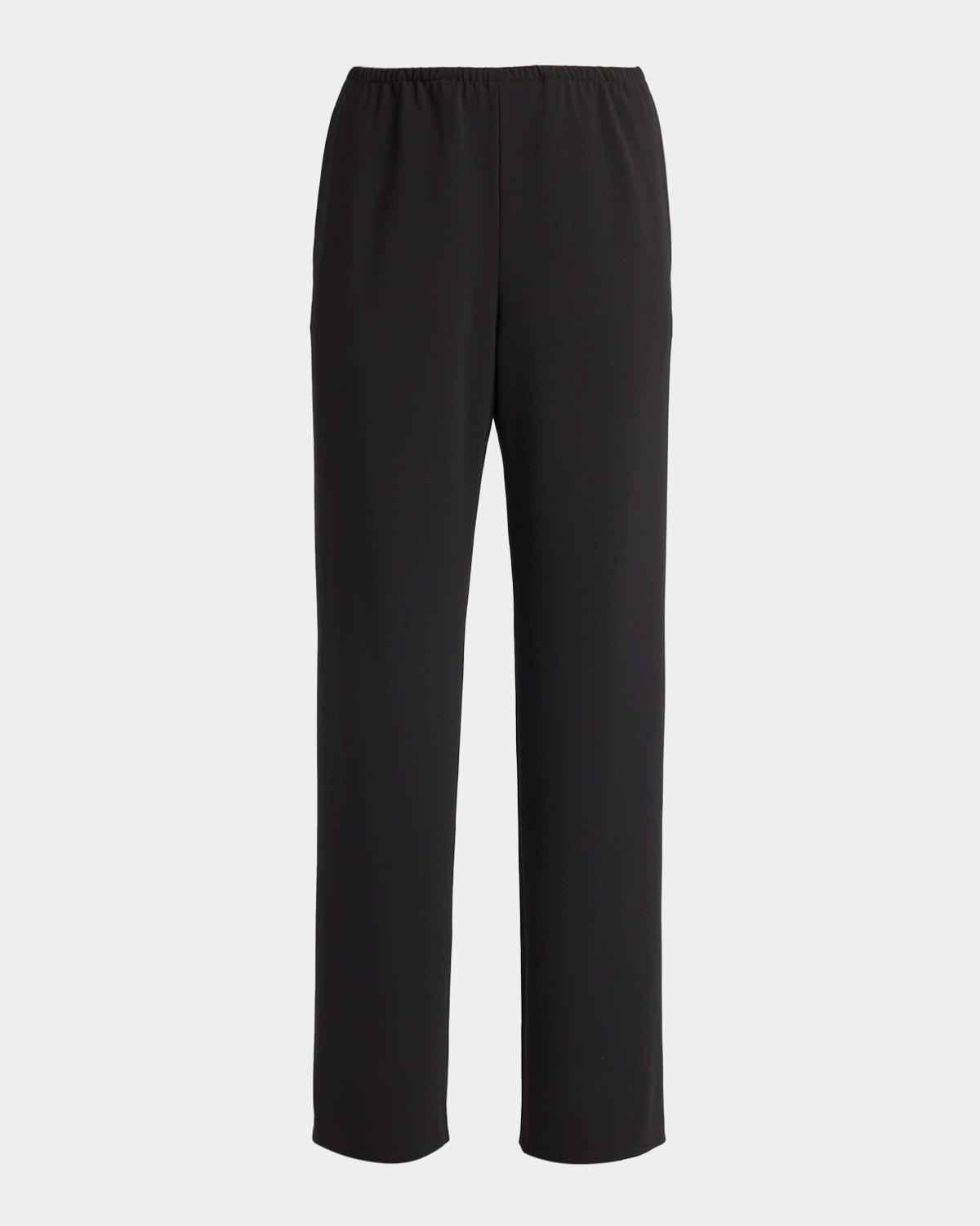 The Row Seraphim Wide-leg Pull-on Pants In Black