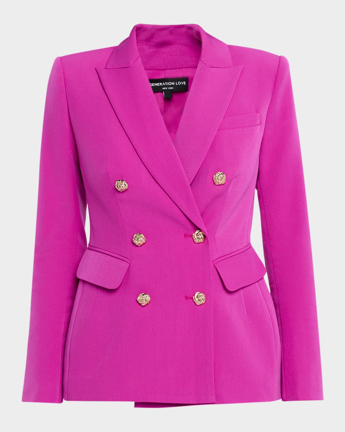 Generation Love Bianca Double-breasted Blazer In Multi