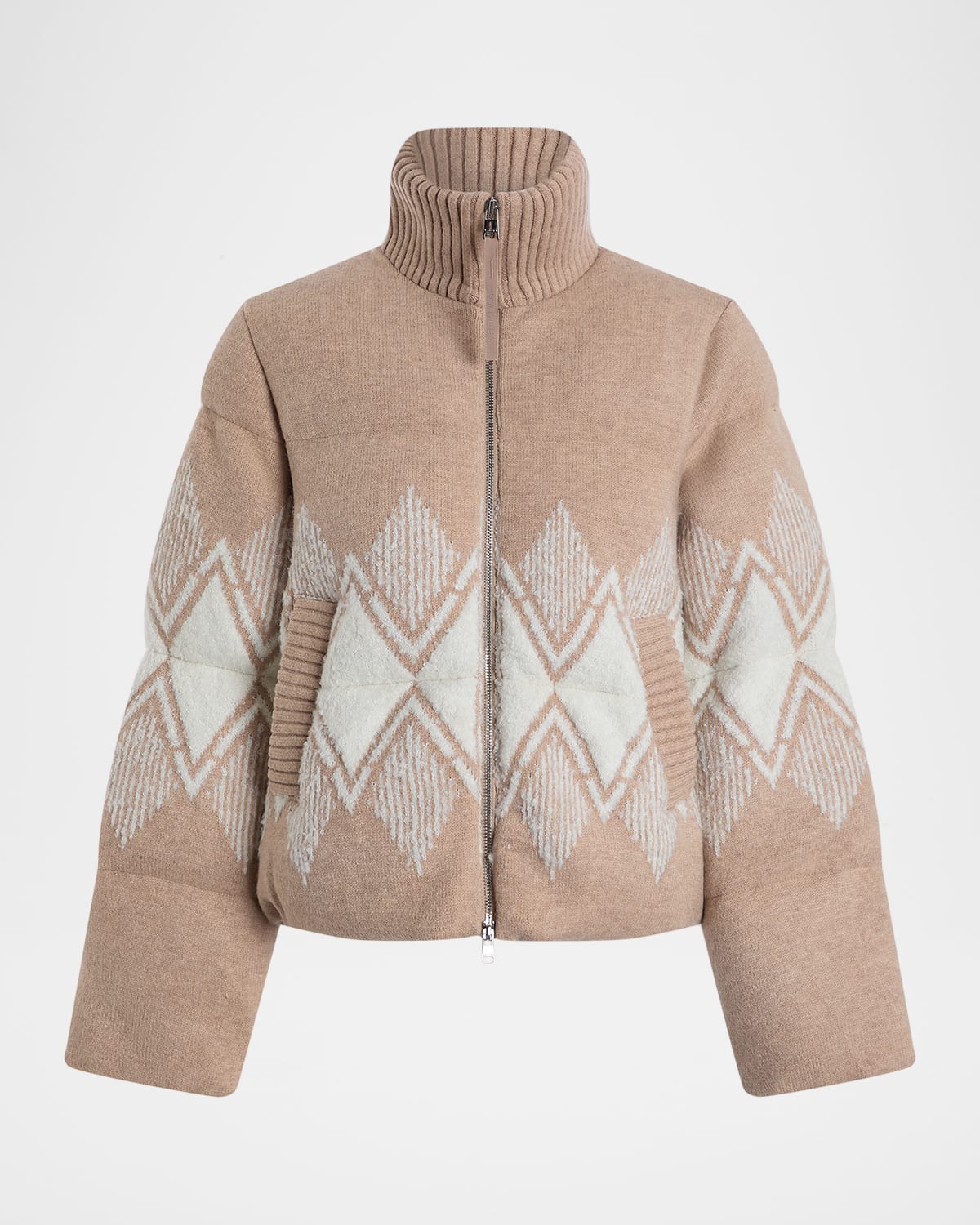 Varley Belinda Knit Puffer Jacket
