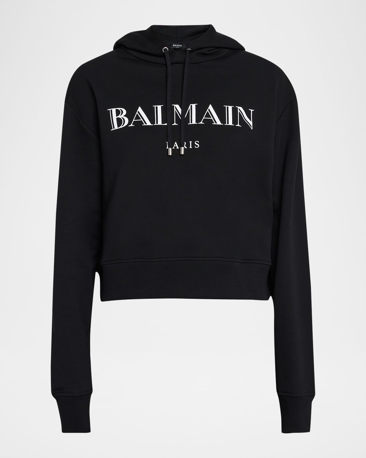 Balmain Logo Graphic Hoodie