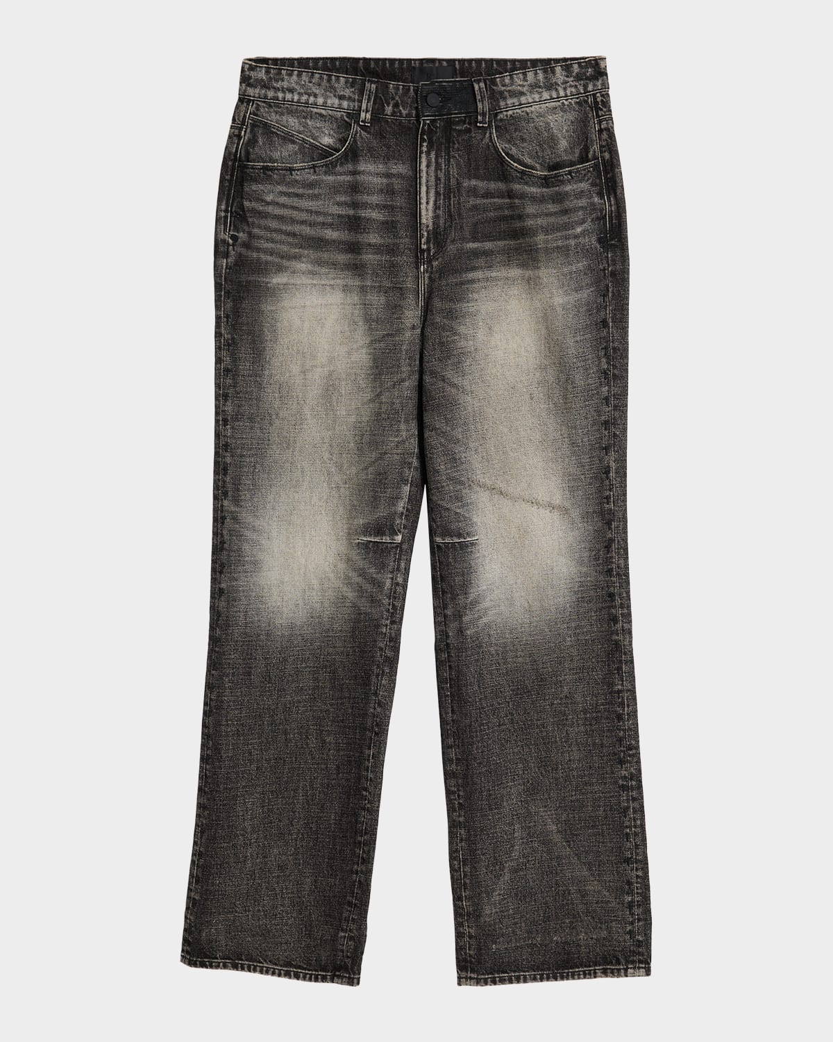 RTA Men's Jonas Distressed Straight-Leg Jeans