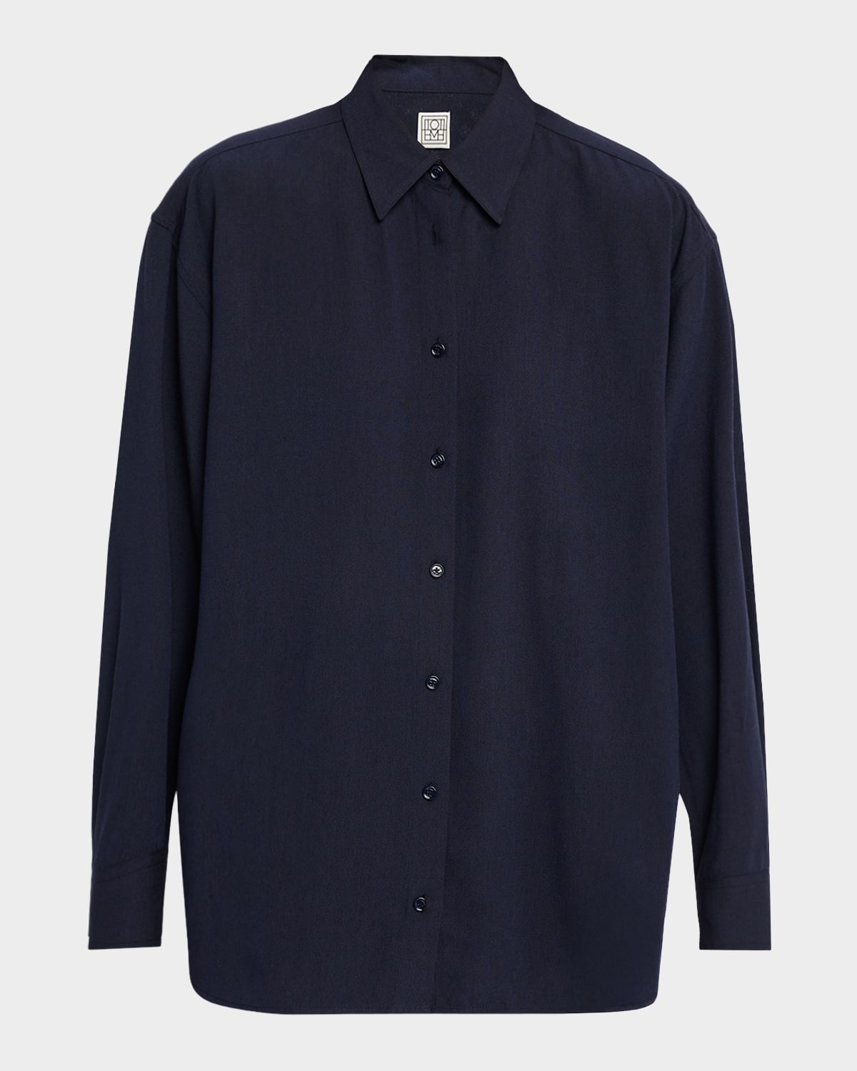 Toteme Classic Fluid Button-Front Shirt