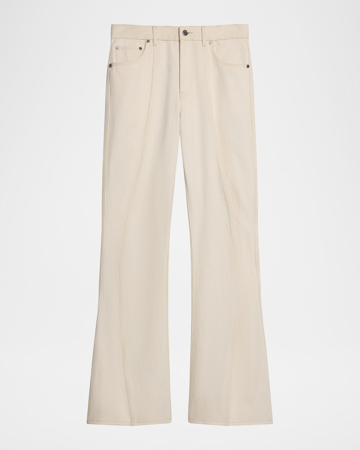 Helmut Lang Wide-leg Ski Jeans In Neutral