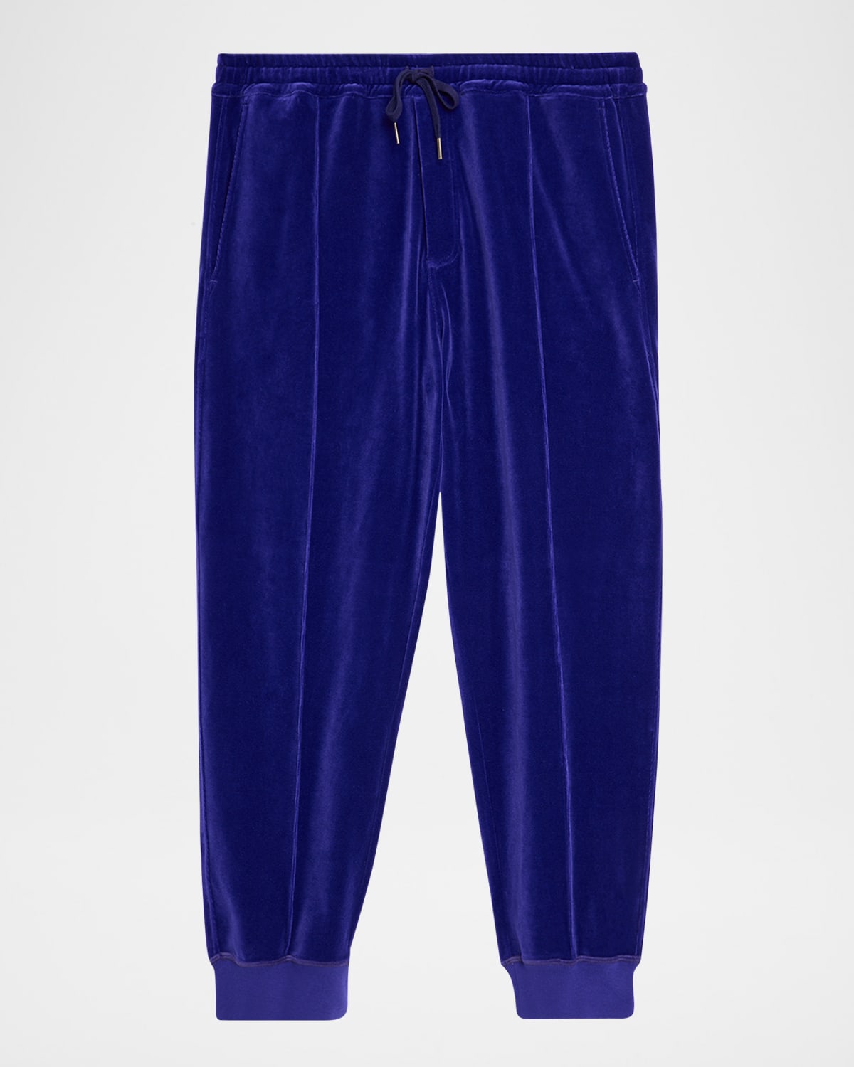TOM FORD Men 's Velour Pleated Joggers