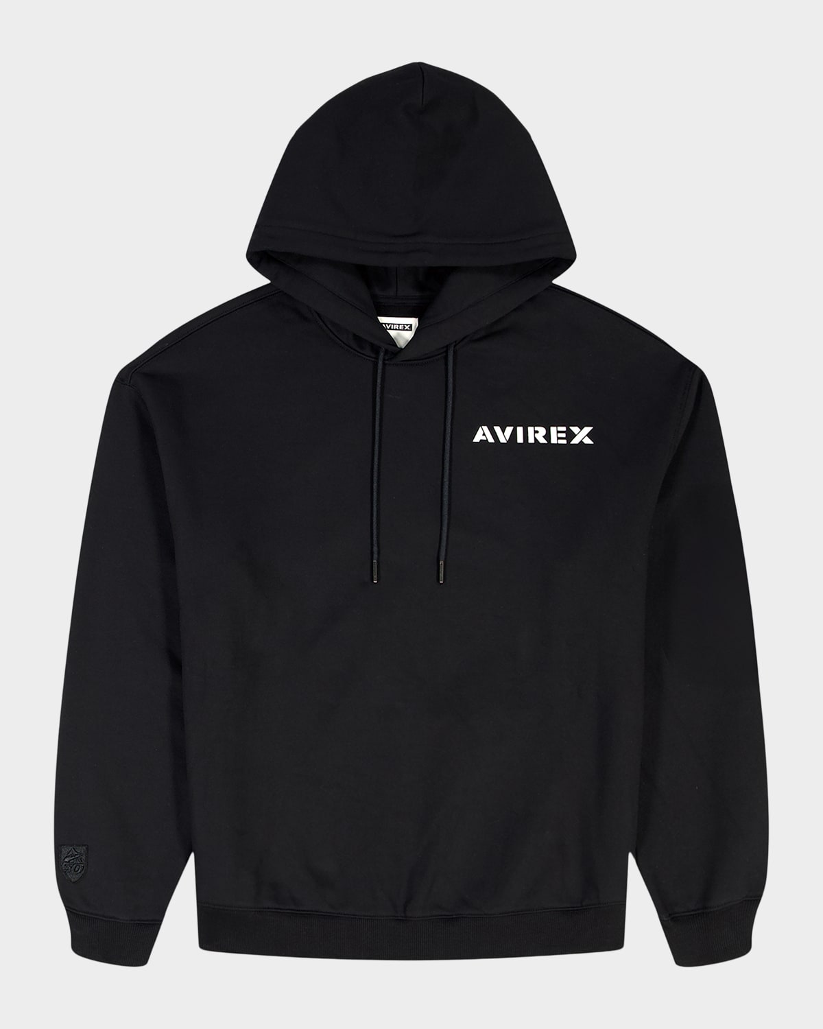 AVIREX Men 's Big A Cotton Fleece Hoodie