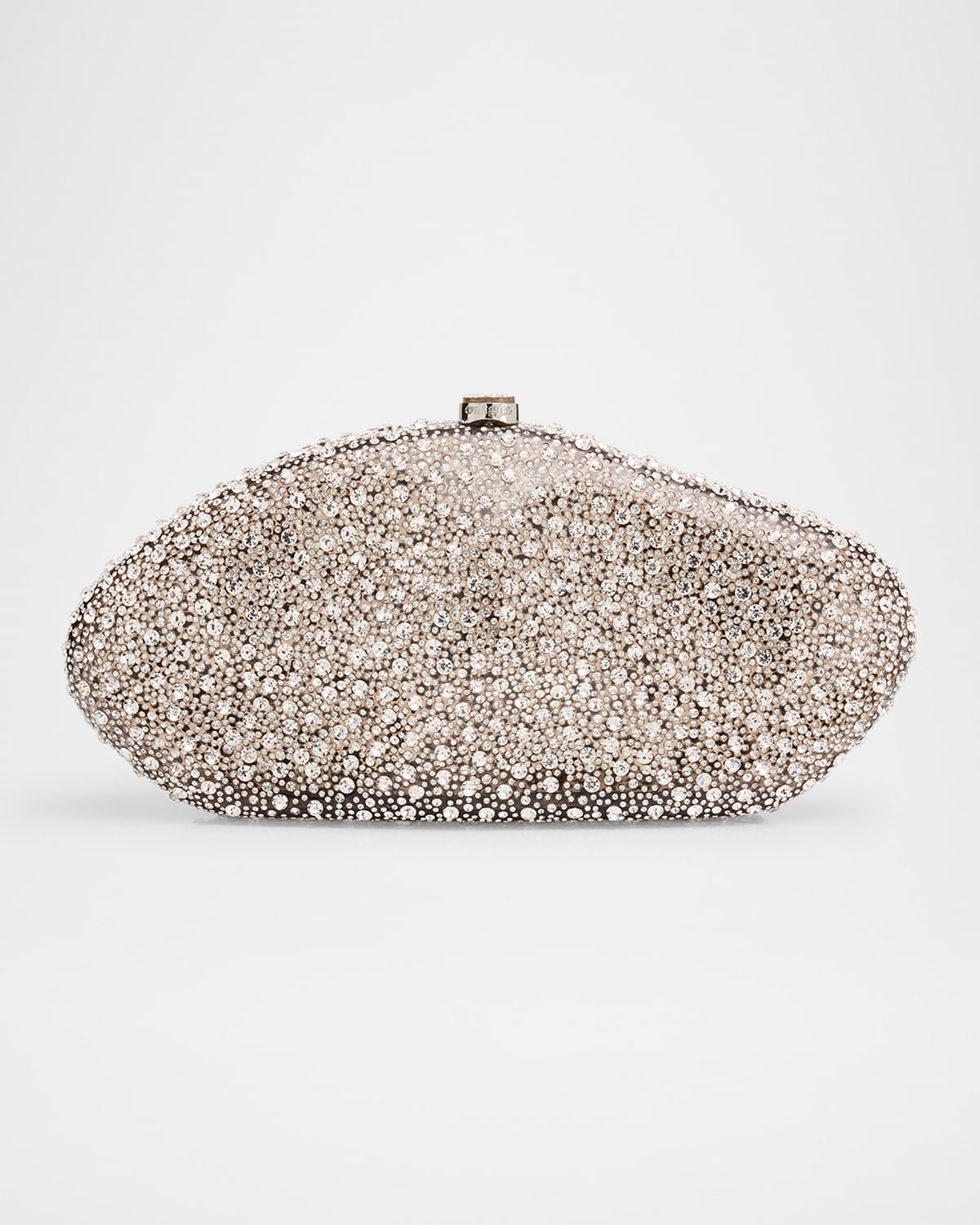 Cult Gaia The Caldera Rhinestone Acrylic Clutch Bag In Transparent