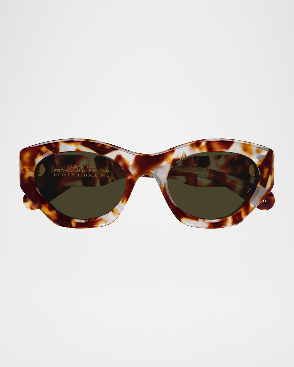 Chloe Havana 62mm Acetate Cat-Eye Sunglasses