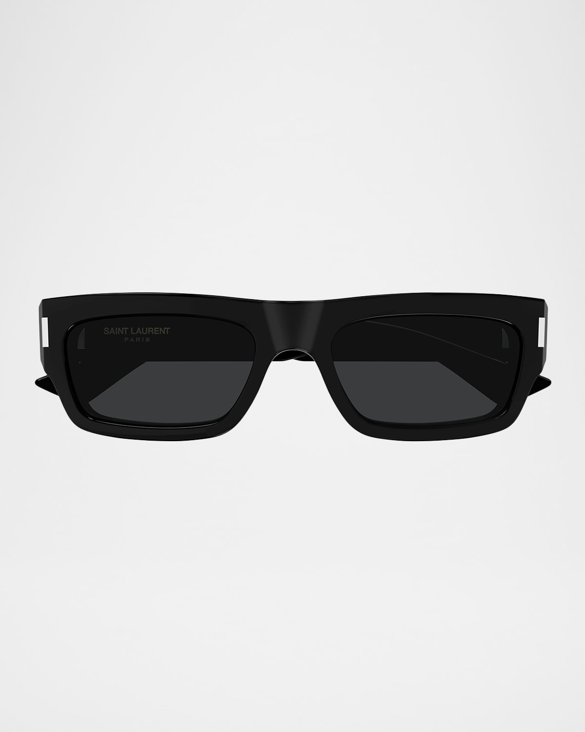 Saint Laurent Men 's Sl 837-001 Acetate Rectangular Sunglasses