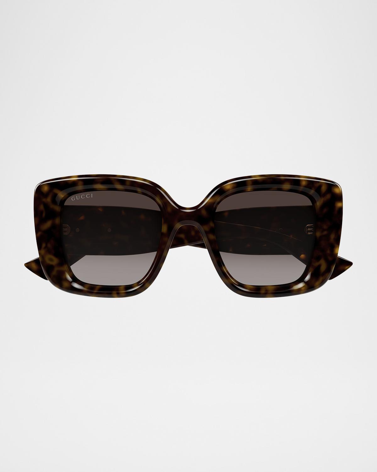 GG Bag 50mm Acetate Butterfly Sunglasses