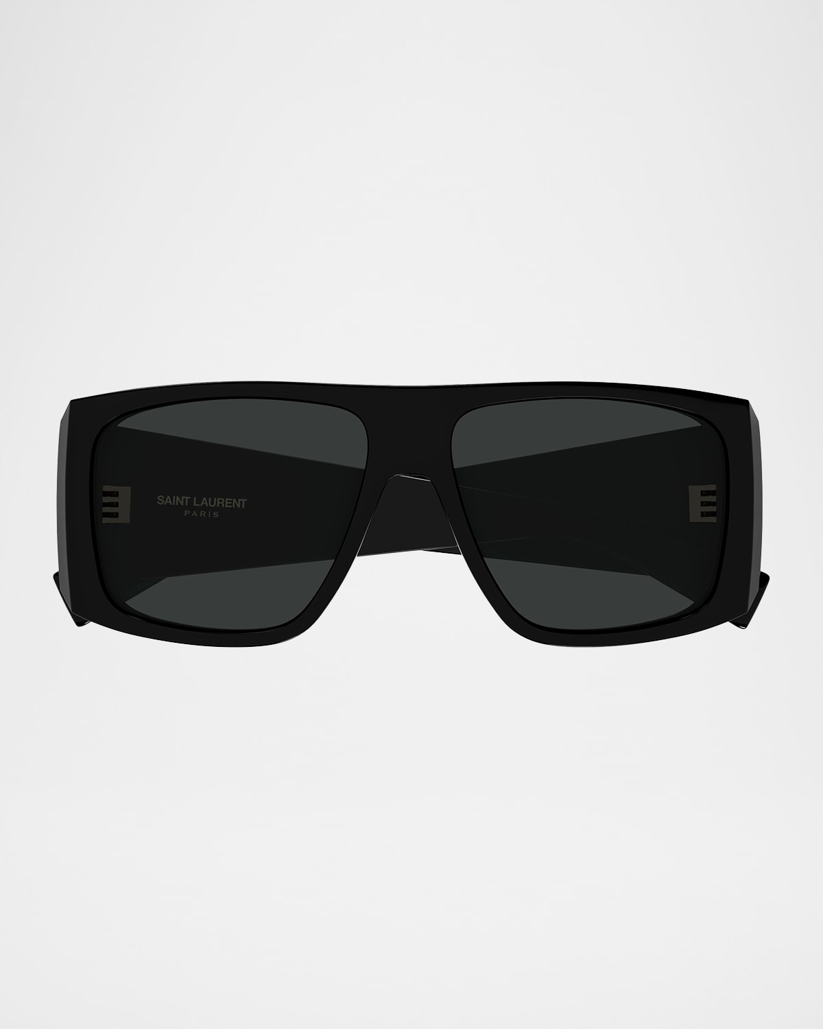 Saint Laurent Eyewear Rectangular Frame Sunglasses In Black