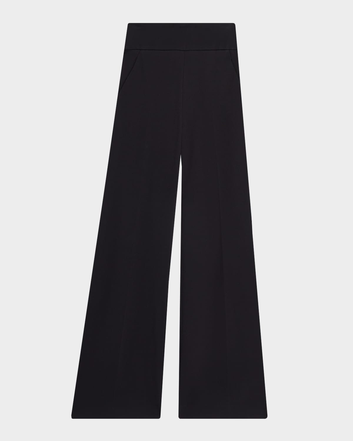 Veronica Beard Kalinda Wide-leg Pants In Black