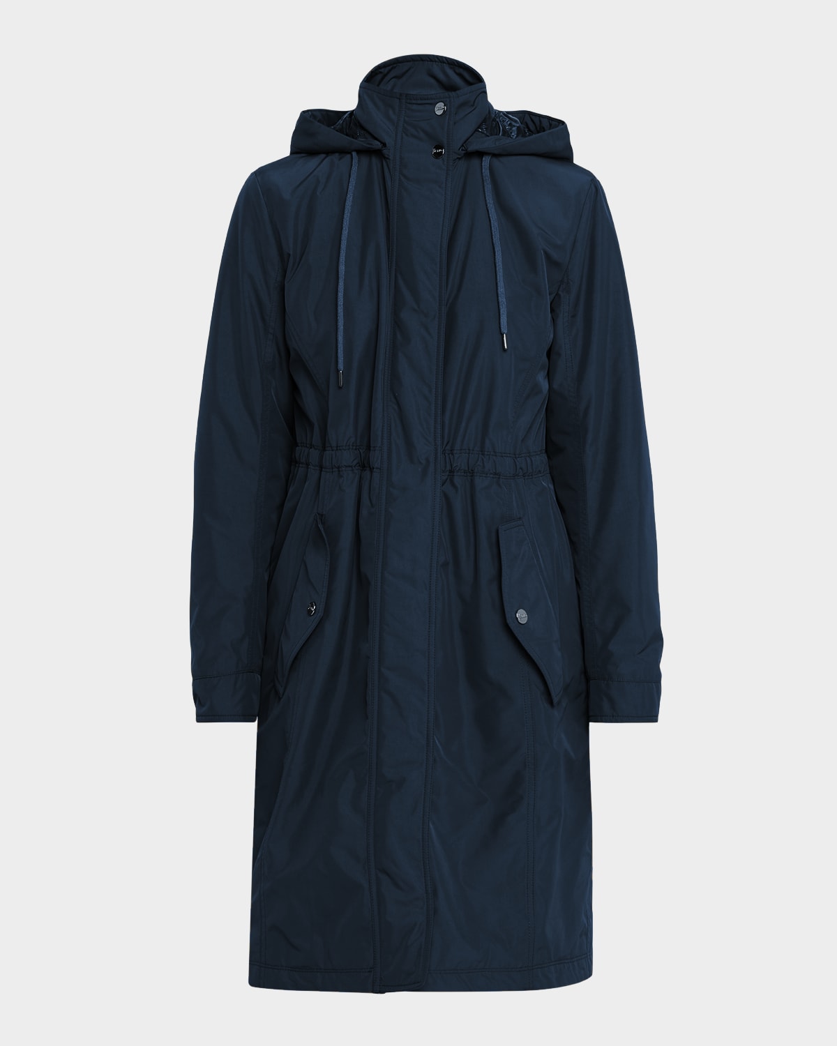 Herno Water-Resistant Parka with Detachable Hood