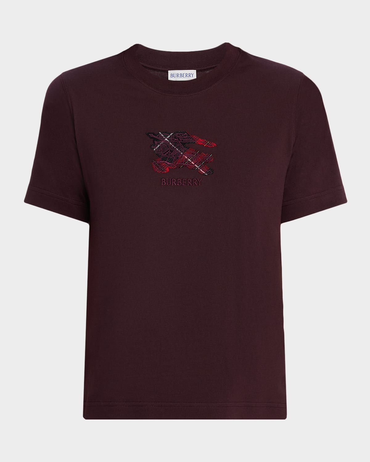 Burberry Frankie Ekd Embroidered Short-sleeve T-shirt In Multi