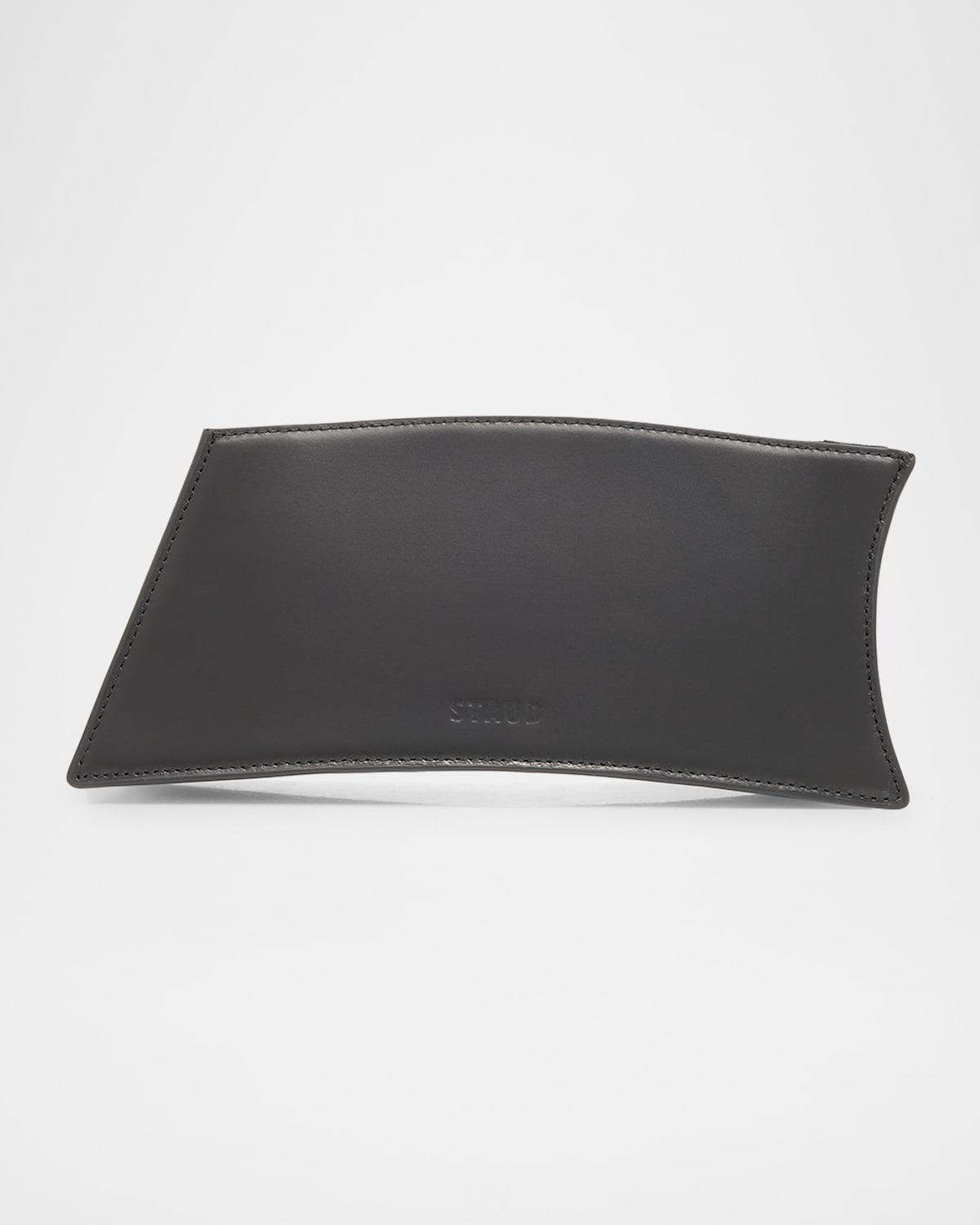 Staud Coco Smooth Leather Shoulder Bag In Black