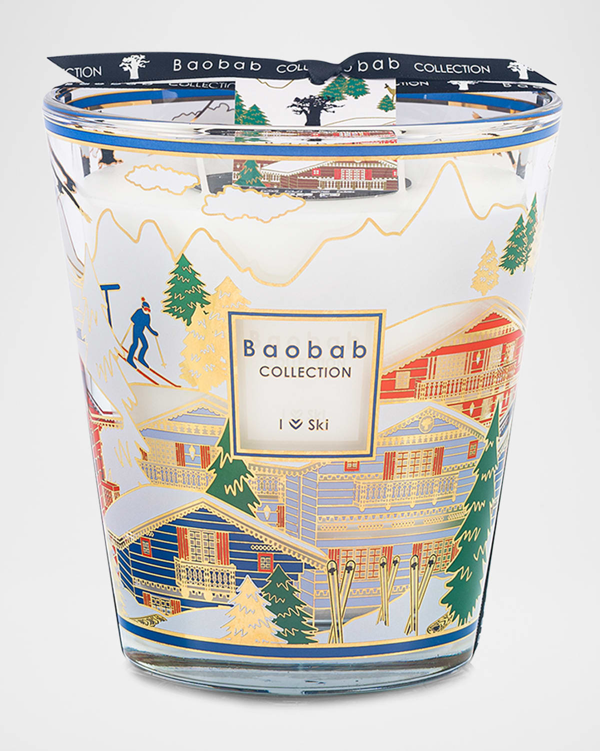 Baobab Collection I Love Ski 2026 4-wick Max 16 Candle, 2.3 Kg In Multi
