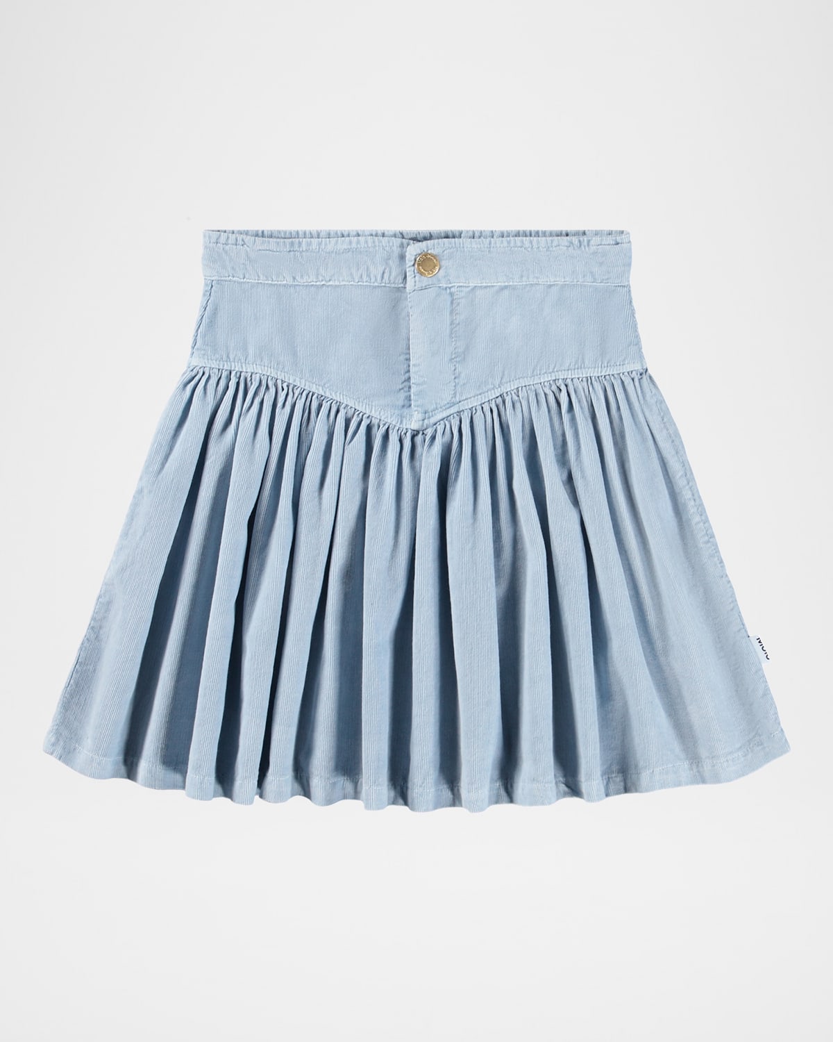 Molo Girl's Birdie Pleated Mini Skirt, Size 7-14