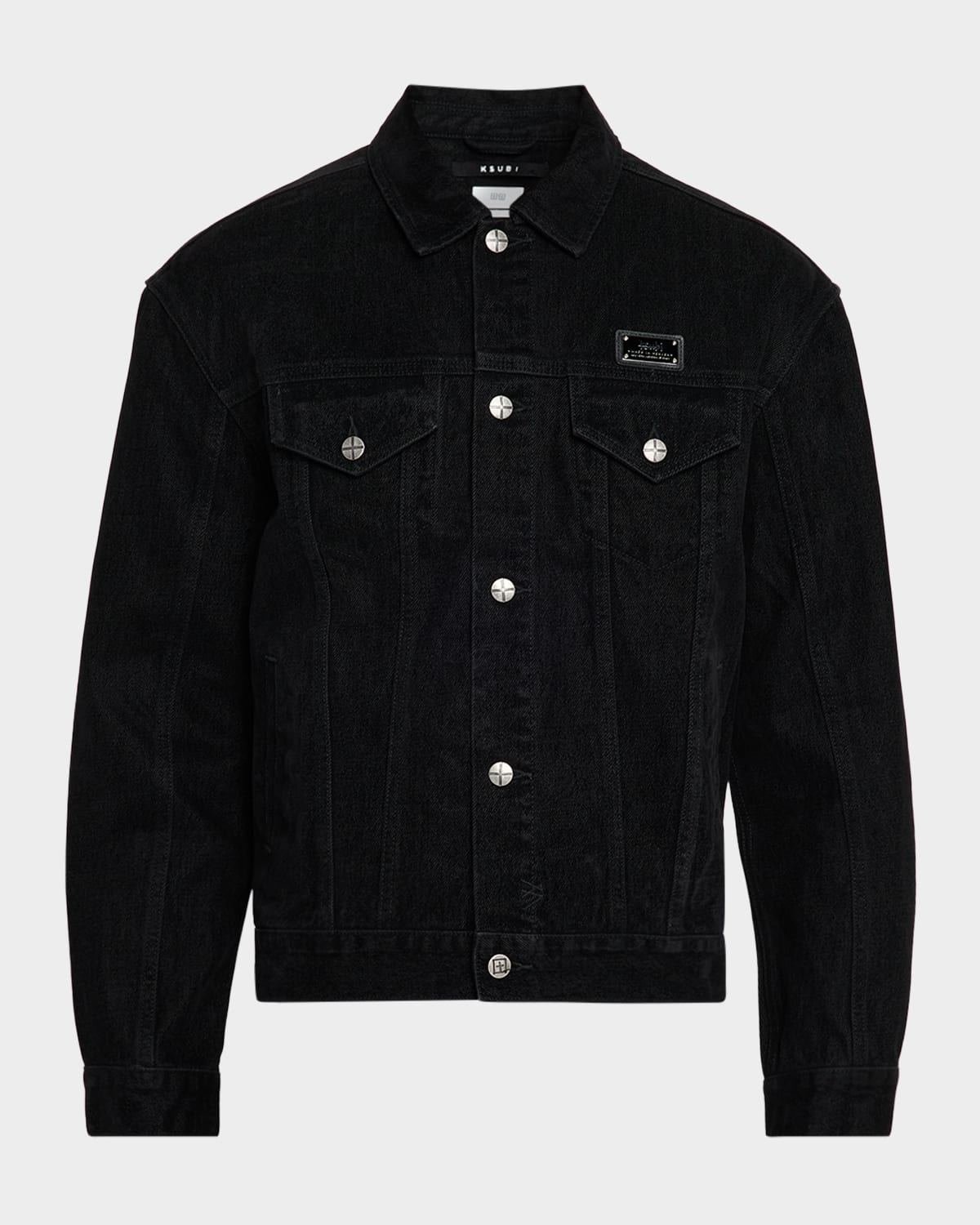 Ksubi Men's Oh G Jacket In Flocked Black In Black