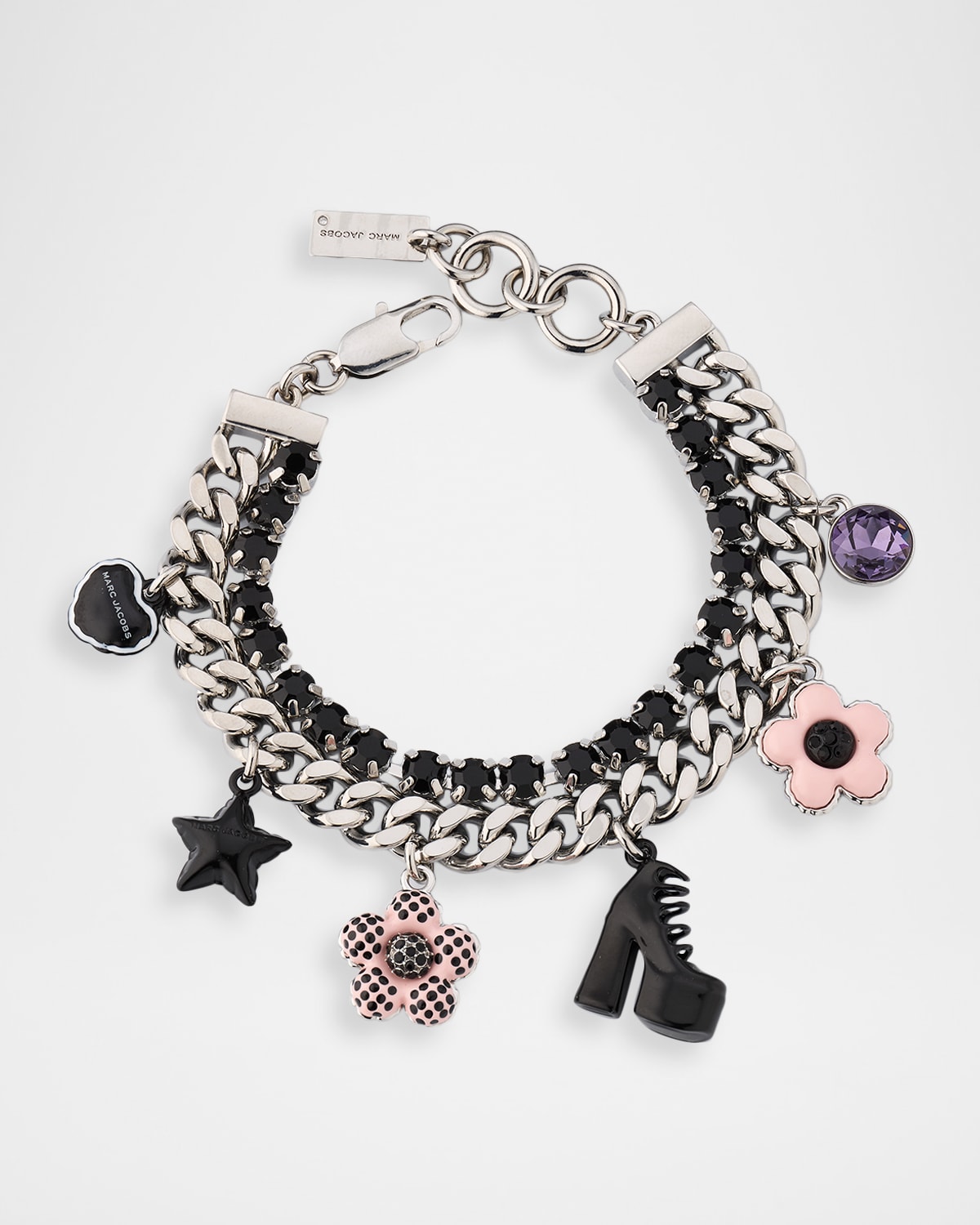 Marc Jacobs The Mini Icon Dot Charm Bracelet