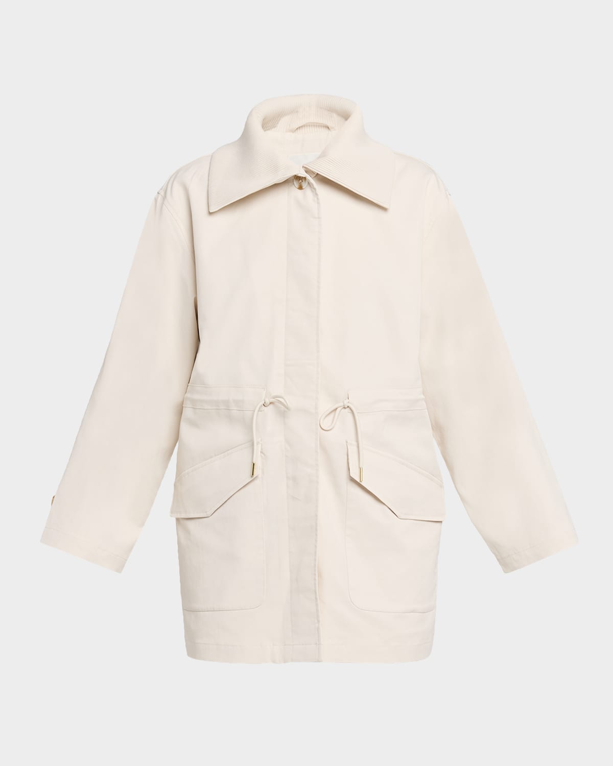 Varley Beckton Twill Utility Jacket In Brown