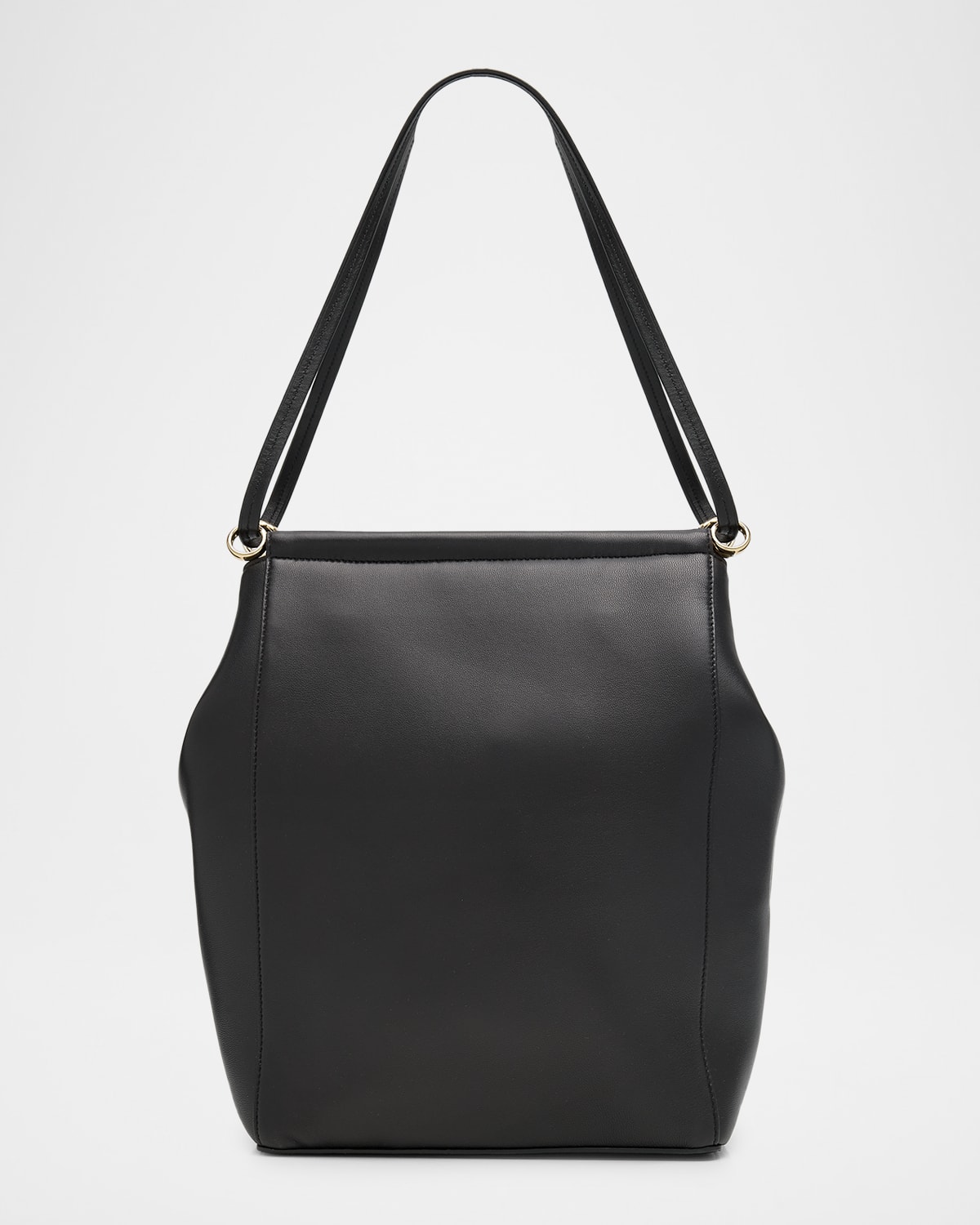 Proenza Schouler White Label Reade Leather Shoulder Bag In Black
